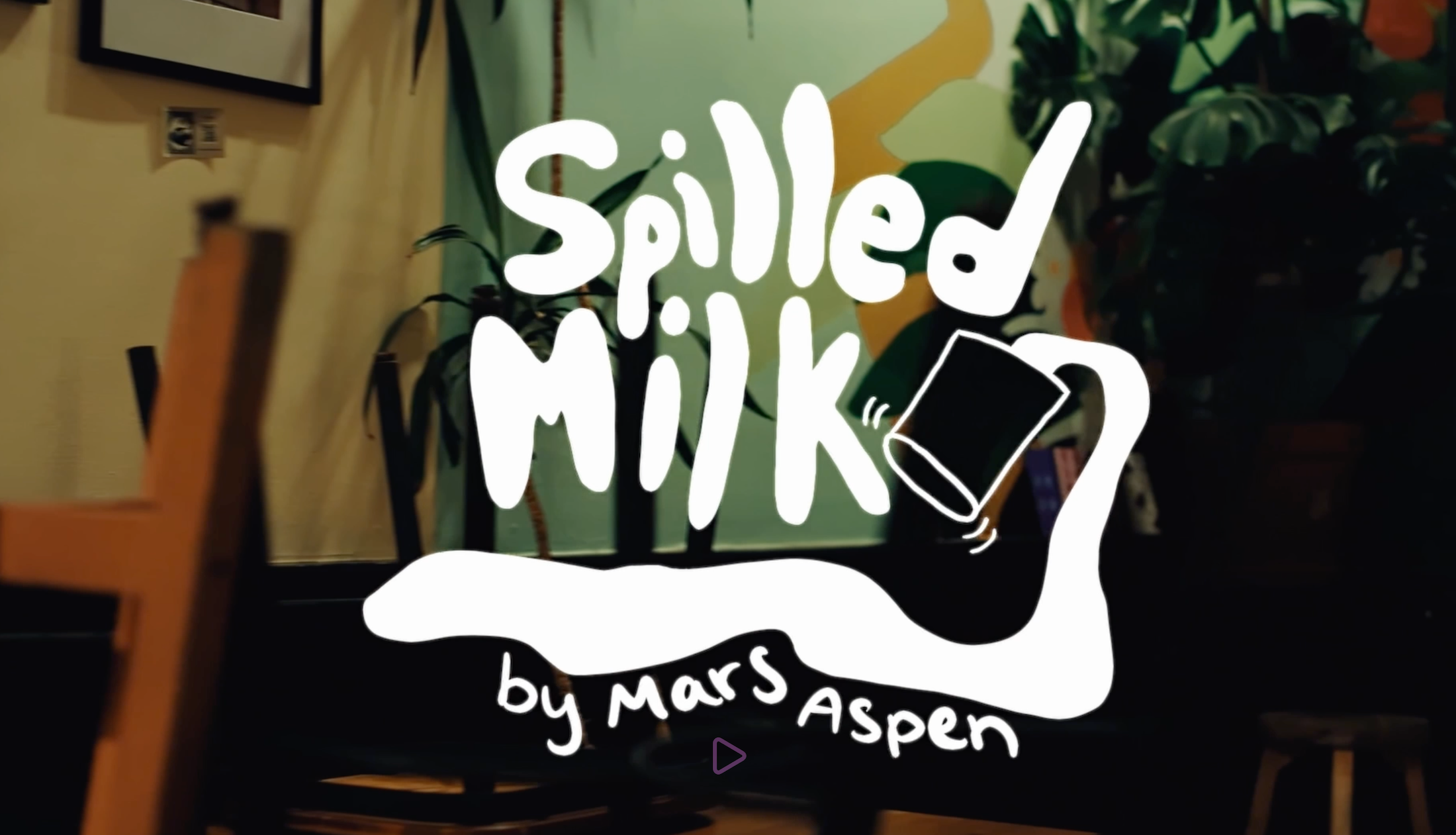 Load video: Mars Aspen performs &quot;spilled milk&quot;